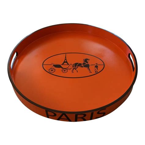 hermes orange tray.